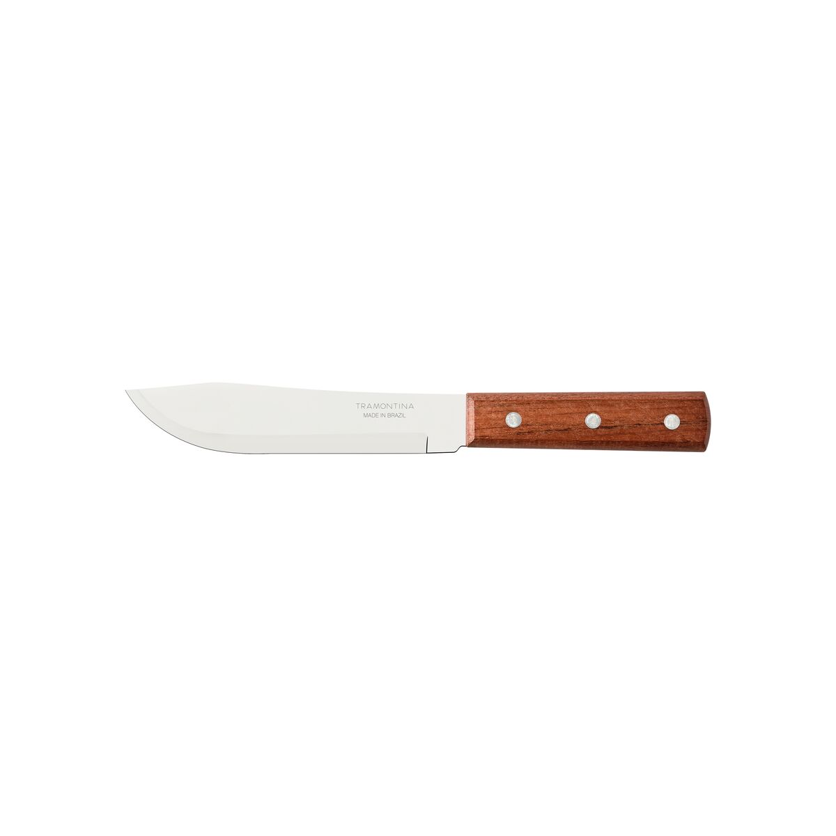 Faca para Cozinha Tramontina Dynamic com Lâmina de Aço Inox e Cabo de Madeira Natural 6"
