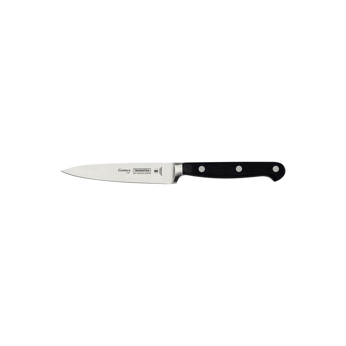 Faca para Legumes e Frutas Tramontina Century com Lâmina em Aço Inox e Cabo em Policarbonato 4"