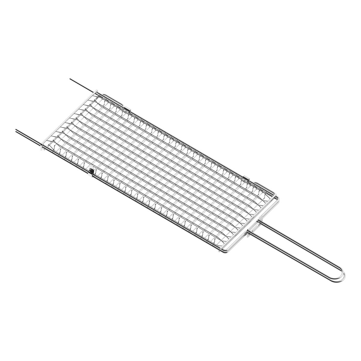Grelha Tramontina Churrasco em Aço Inox 76 x 19 cm