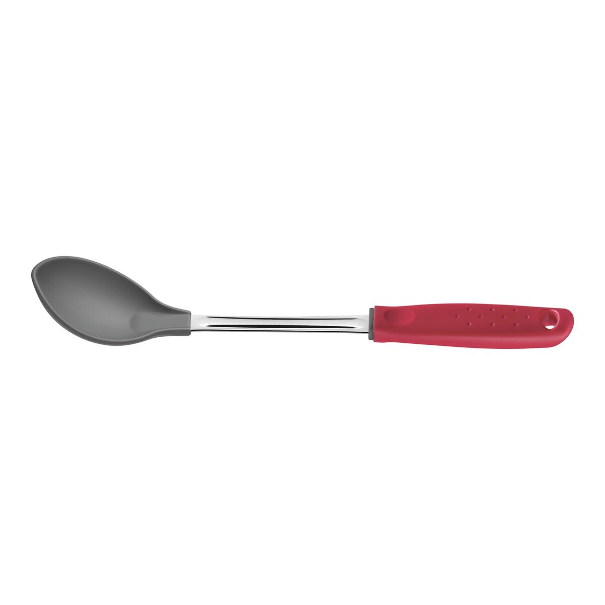 Colher para Arroz Tramontina Utilità em Nylon com Cabo de Polipropileno Vermelho
