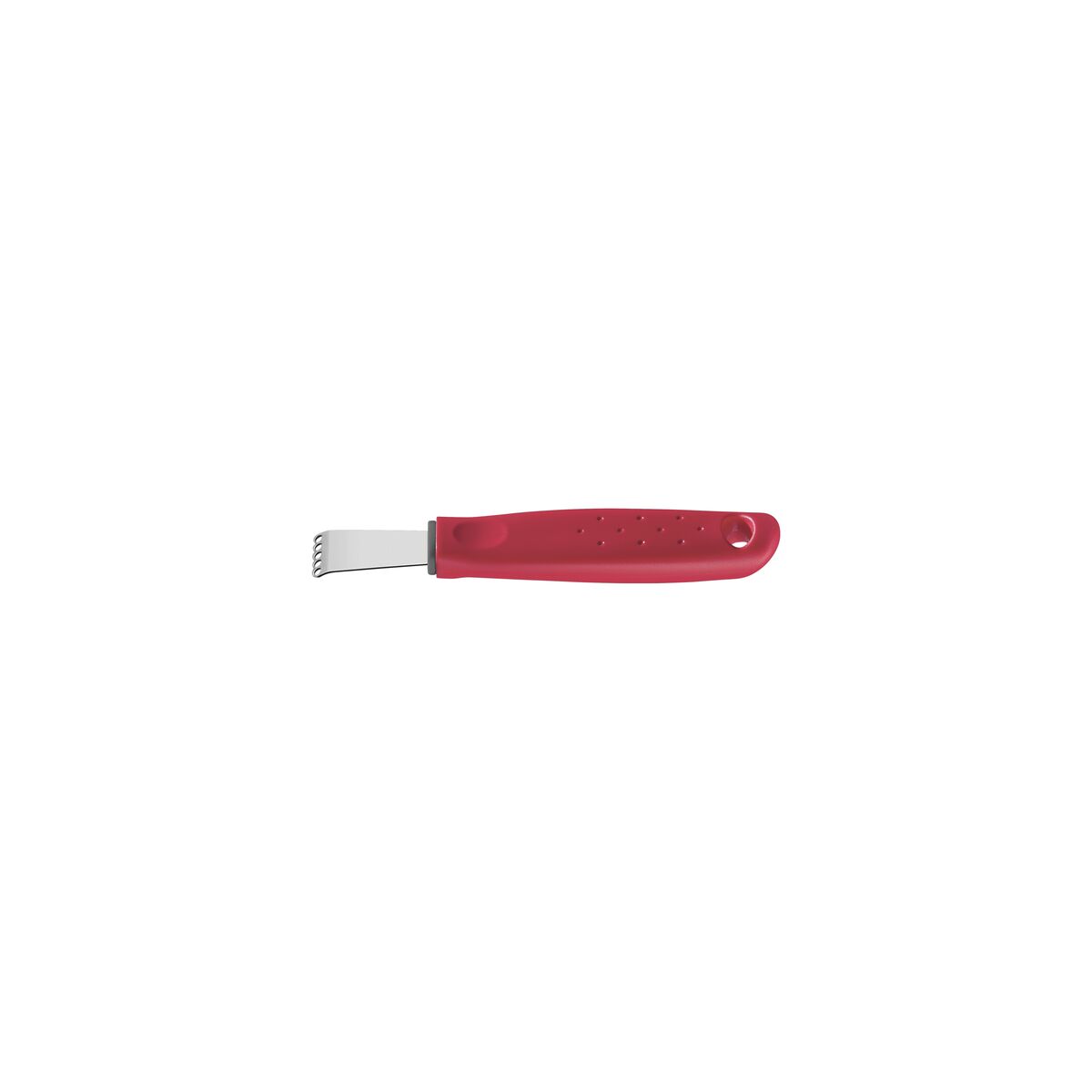 Raspador para Limão Tramontina Utilità em Aço Inox com Cabo de Polipropileno Vermelho