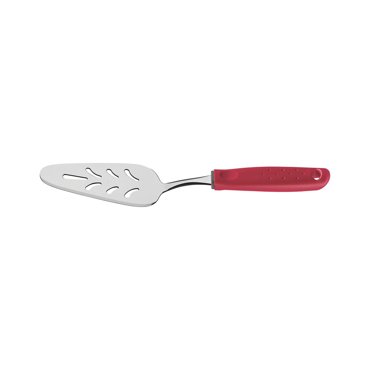Espátula para Bolo Tramontina Utilità em Aço Inox com Cabo de Polipropileno Vermelho