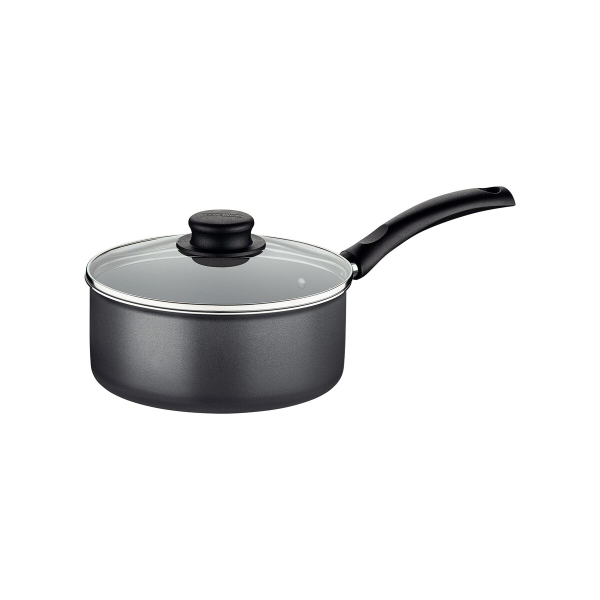 Panela Tramontina Turim em Alumínio com Revestimento Interno e Externo em Antiaderente Starflon Max Chumbo 16 cm 1,4 L