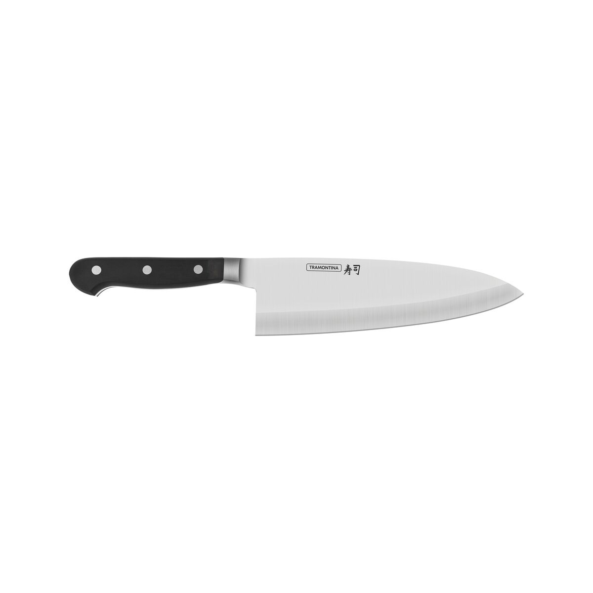 Faca Deba Tramontina Sushi Gold com Lâmina em Aço Inox e Cabo de Policarbonato com Fibra de Vidro 8"