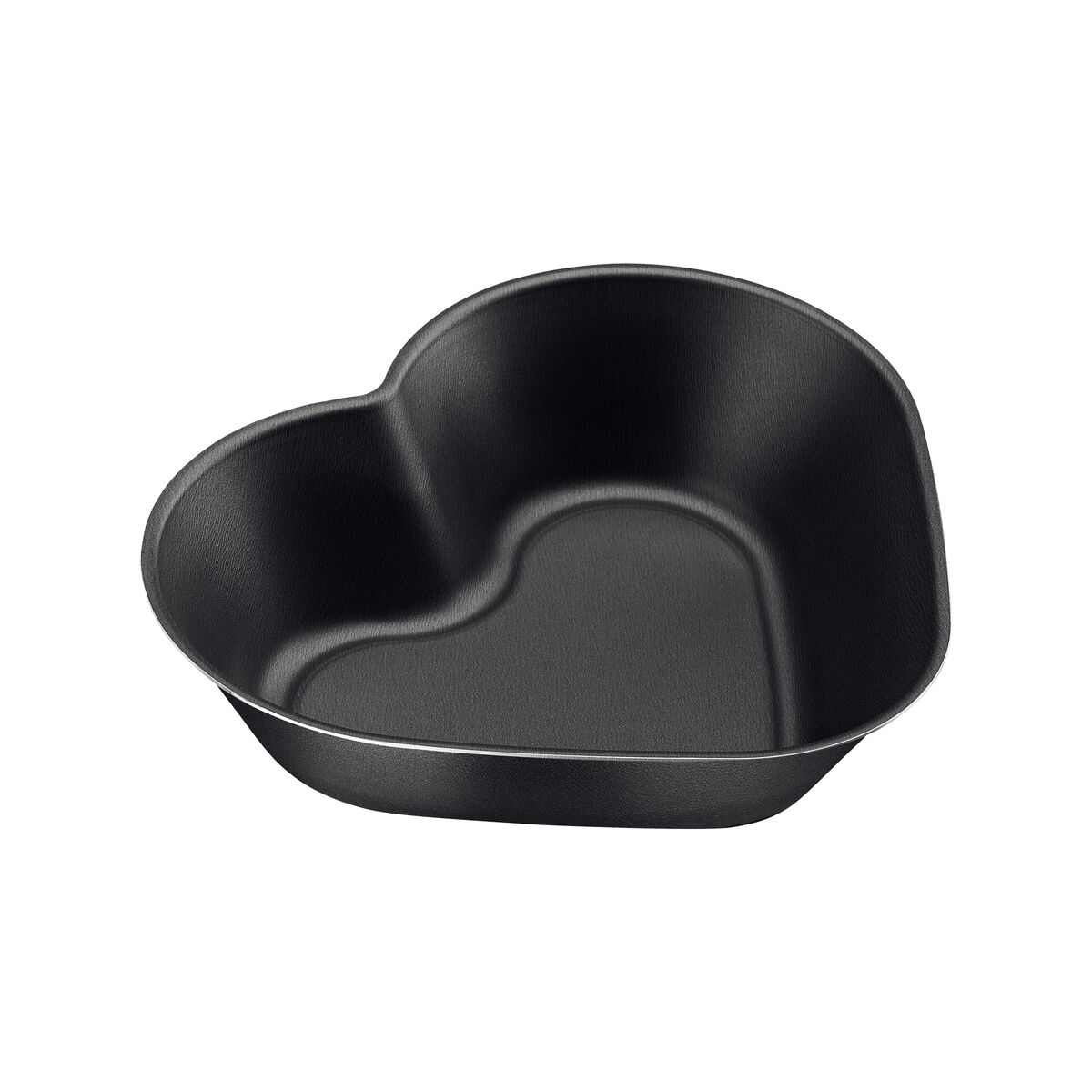 Forma para Bolo Coração Tramontina Brasil em Alumínio com Revestimento Antiaderente Starflon Max Grafite 24 cm 1,1 L