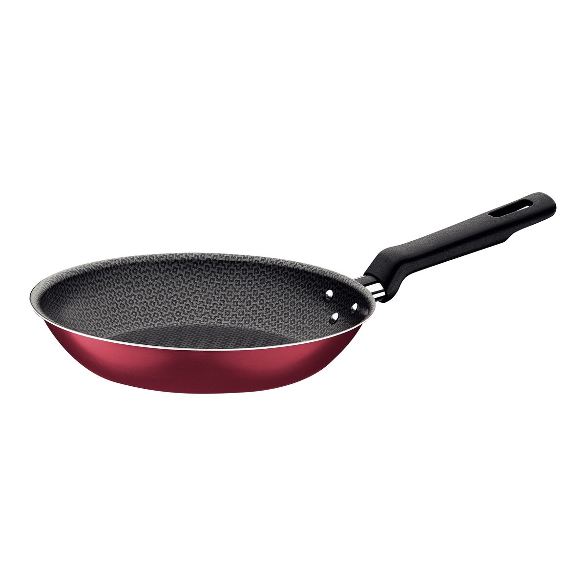 Frigideira Tramontina Loreto em Alumínio com Revestimento Interno e Externo Antiaderente Starflon Max com Cabo Baquelite 26 cm 1,8 L Vermelha