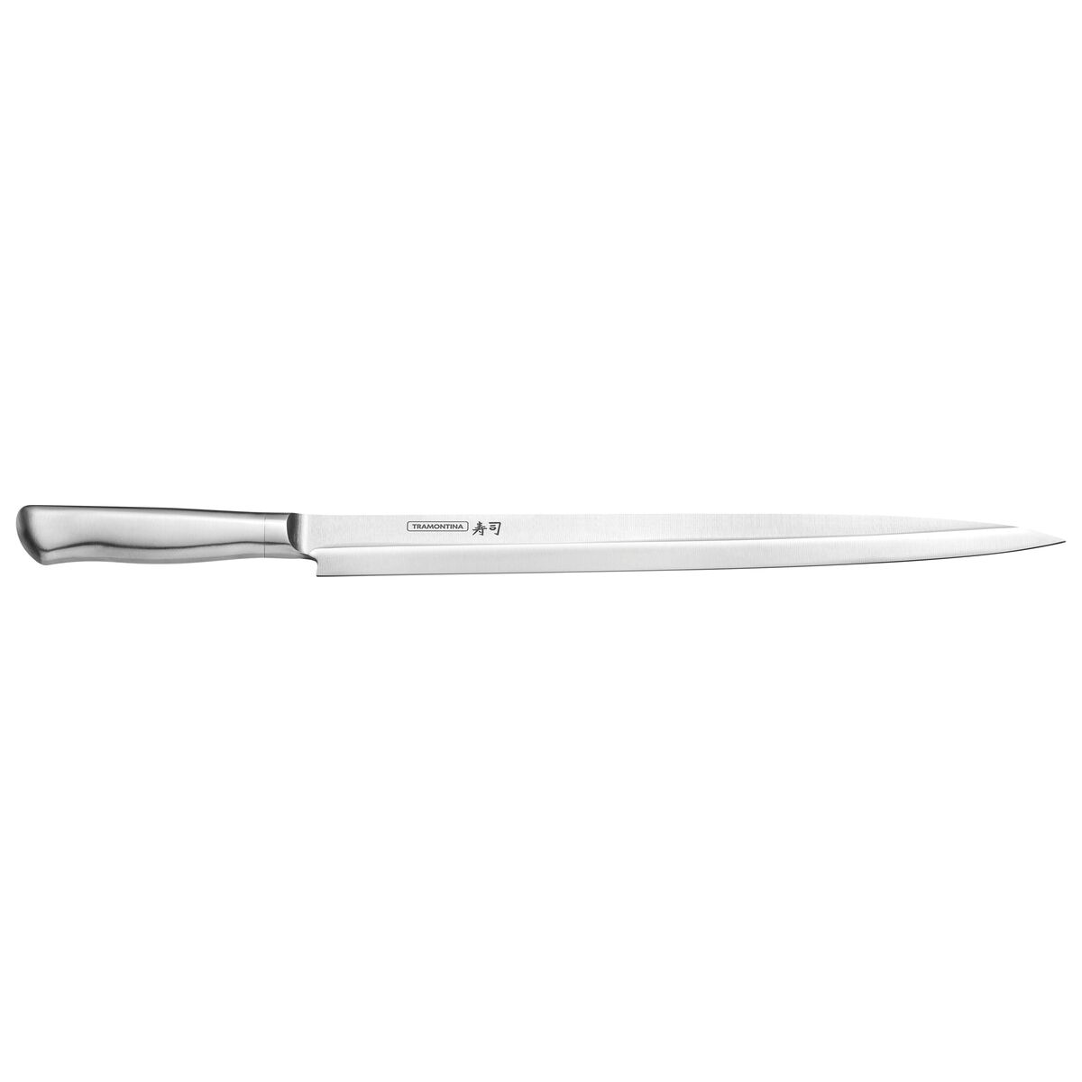 Faca Yanagiba Tramontina Sushi Diamond com Lâmina e Cabo em Aço Inox 13"