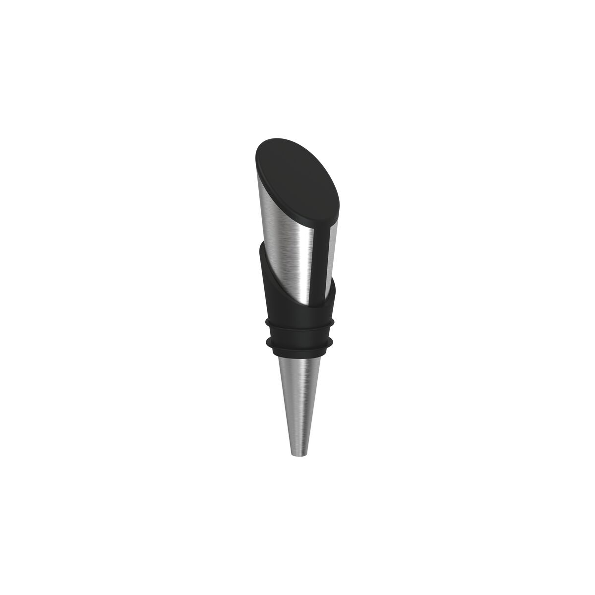 Tampa para Garrafa de Vinho Tramontina Harmoniza em Aço Inox Nylon e Silicone