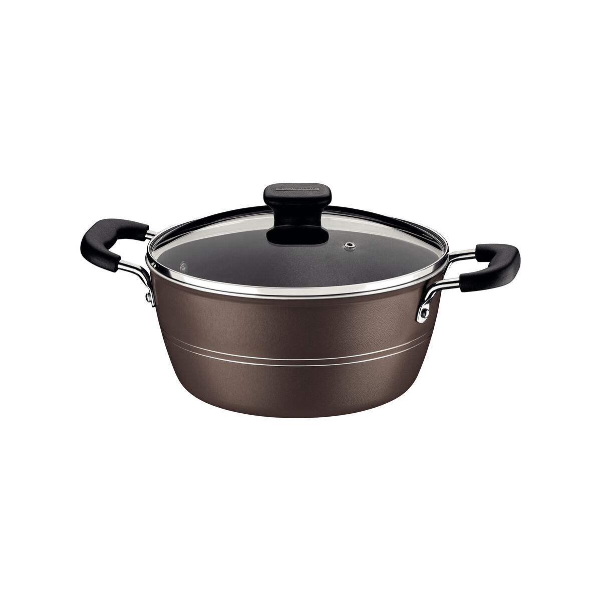 Caçarola Tramontina Sicília em Alumínio com Revestimento Interno e Externo em Antiaderente Starflon Excellent Avelã 20 cm 2,4 L