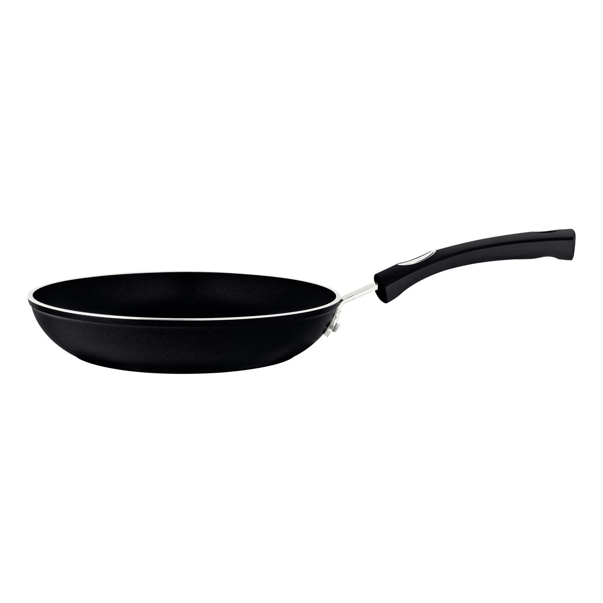 Frigideira Tramontina Mônaco Induction em Alumínio com Revestimento Interno e Externo Antiaderente Starflon Premium Preto 24 cm 1,6 L