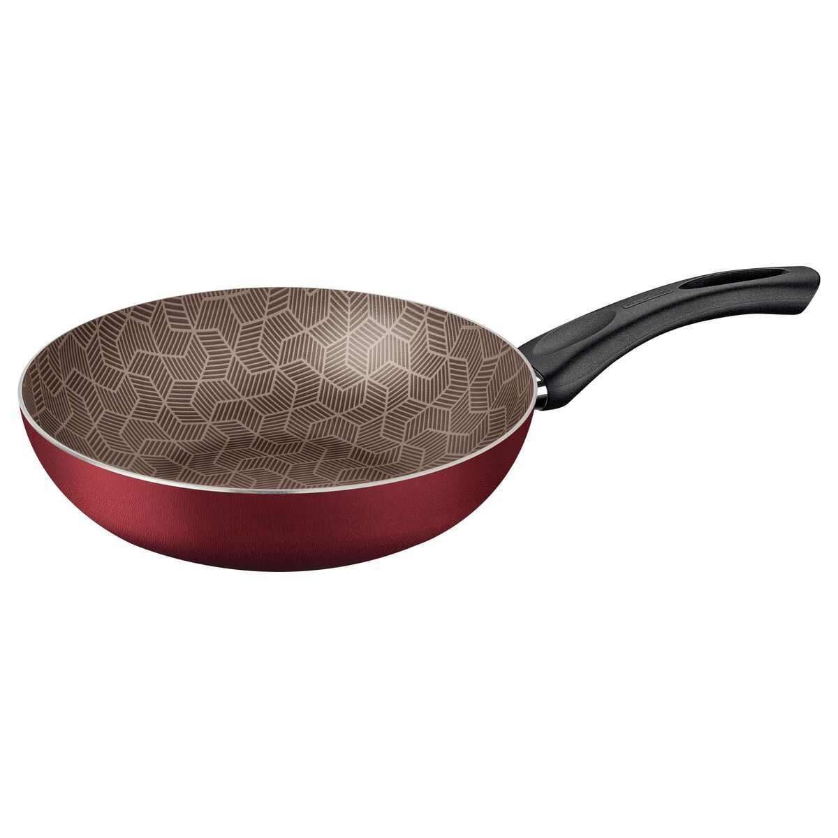 Frigideira Funda Tramontina Paris em Alumínio com Revestimento Interno e Externo em Antiaderente Starflon Max Vermelho 28 cm 3,3 L