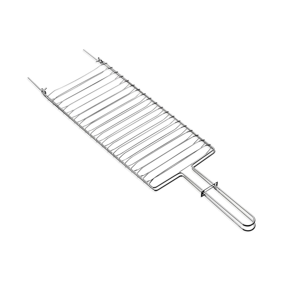Grelha Tramontina Churrasco em Aço Inox 72x23 cm