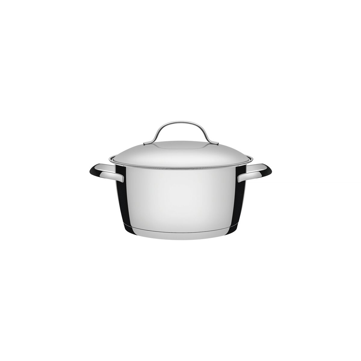 Caçarola Funda Tramontina Allegra em Aço Inox com Fundo Triplo 16 cm 1,5 L