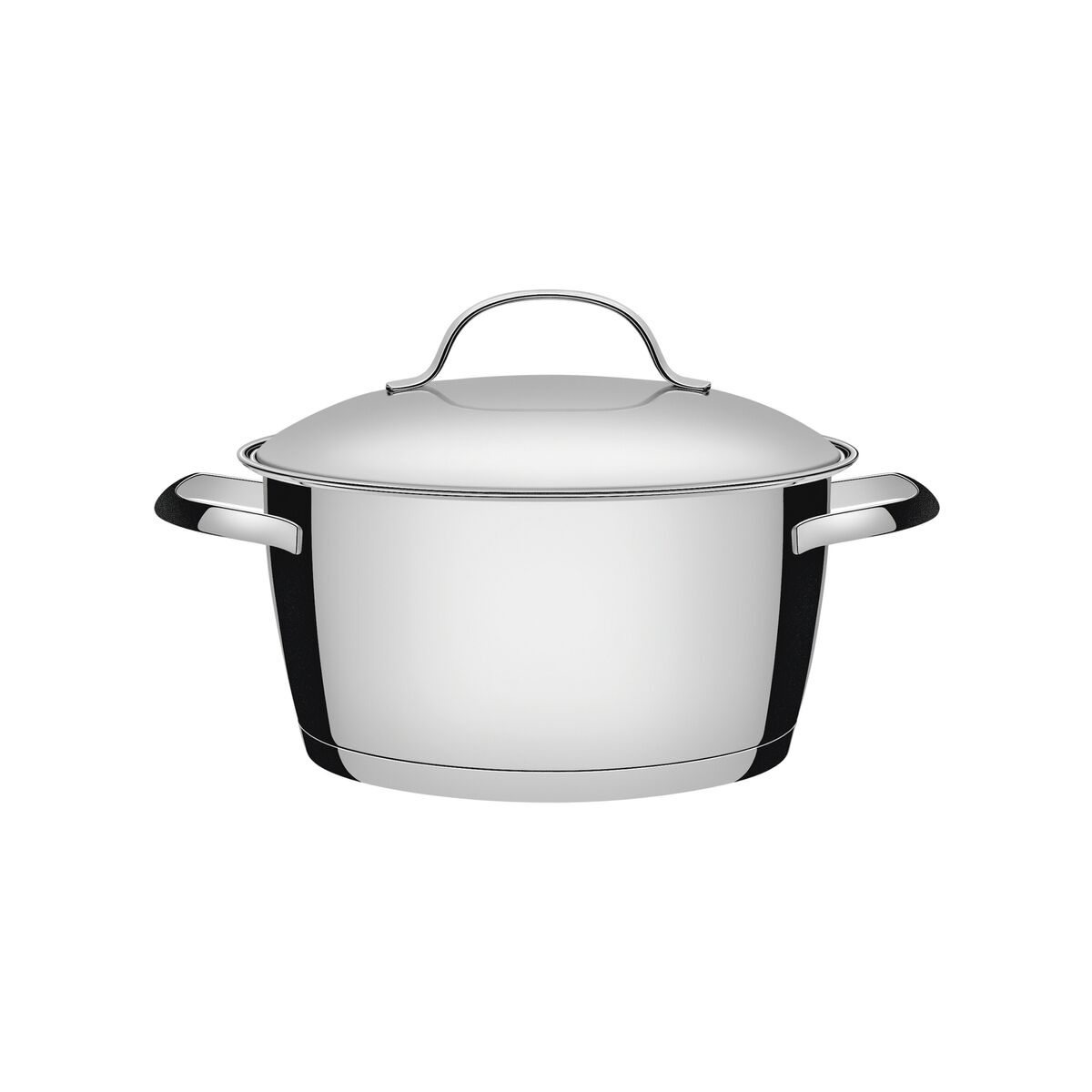 Caçarola Funda Tramontina Allegra em Aço Inox com Fundo Triplo 24 cm 5,7 L