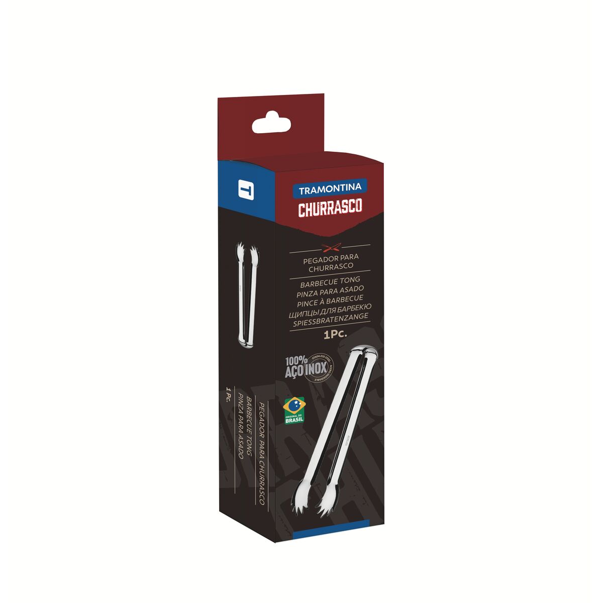 Pegador para Churrasco Tramontina Utility em Aço Inox