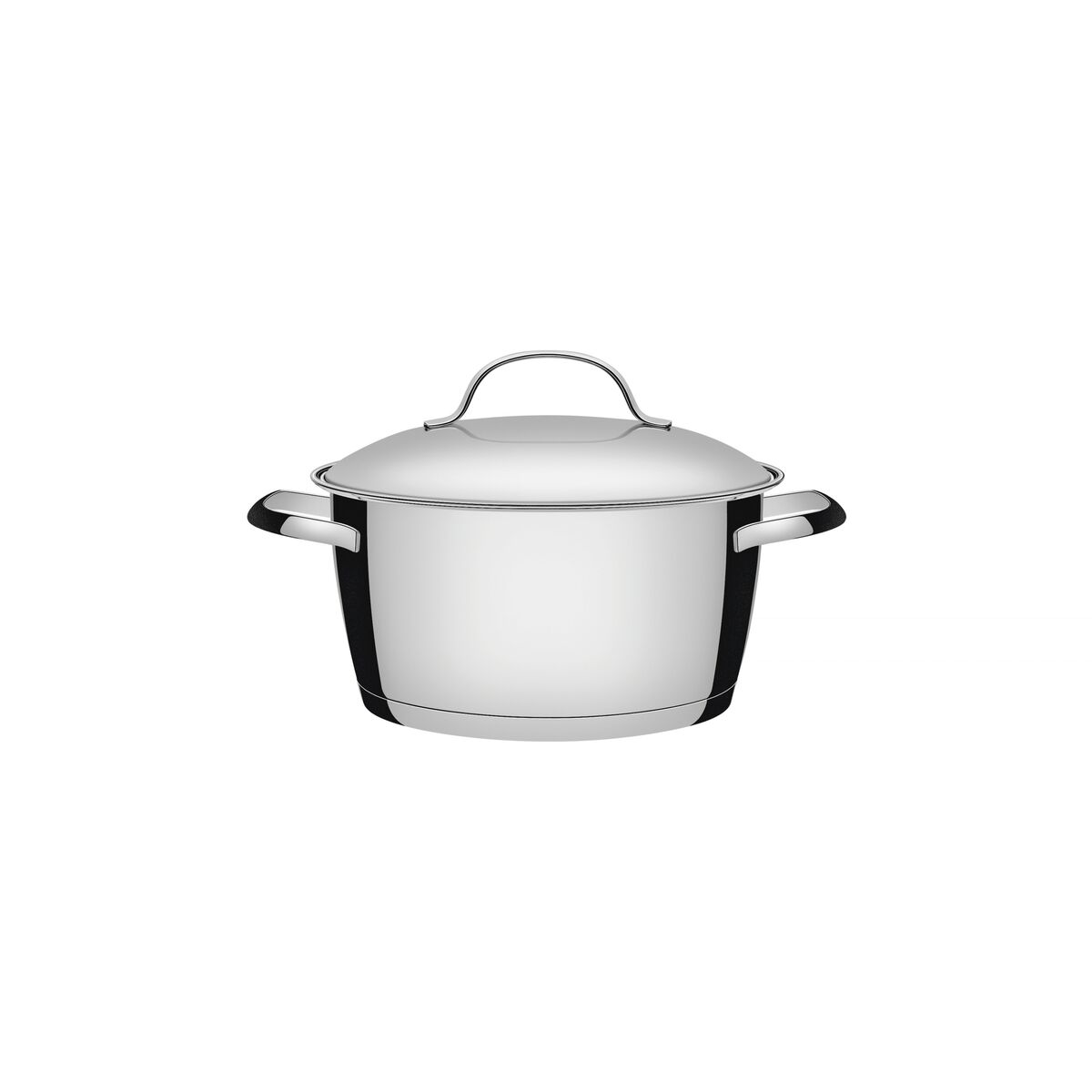 Caçarola Funda Tramontina Allegra em Aço Inox com Fundo Triplo 18 cm 2,2 L