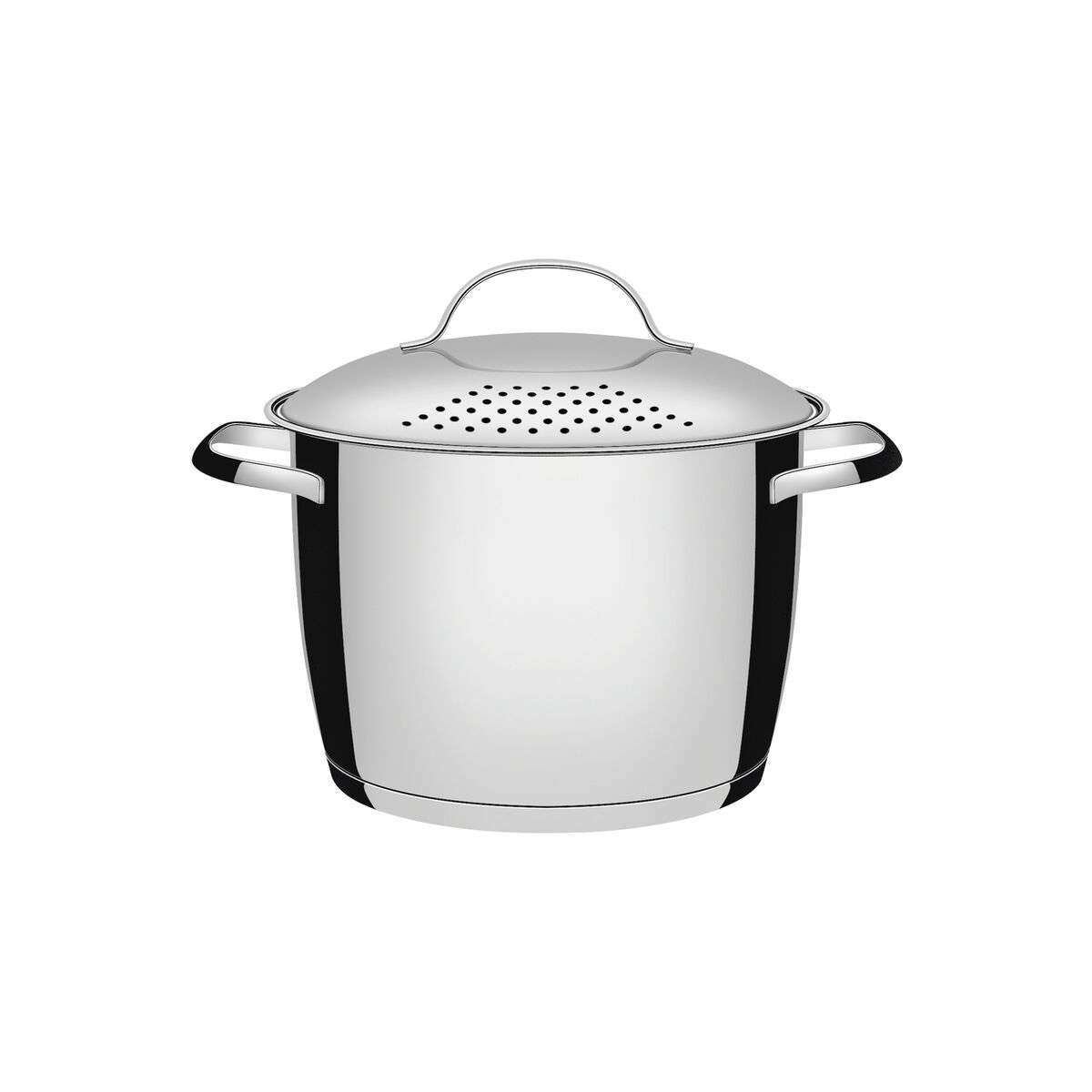 Espagueteira Tramontina Allegra em Aço Inox com Fundo Triplo 22 cm 5,5 L