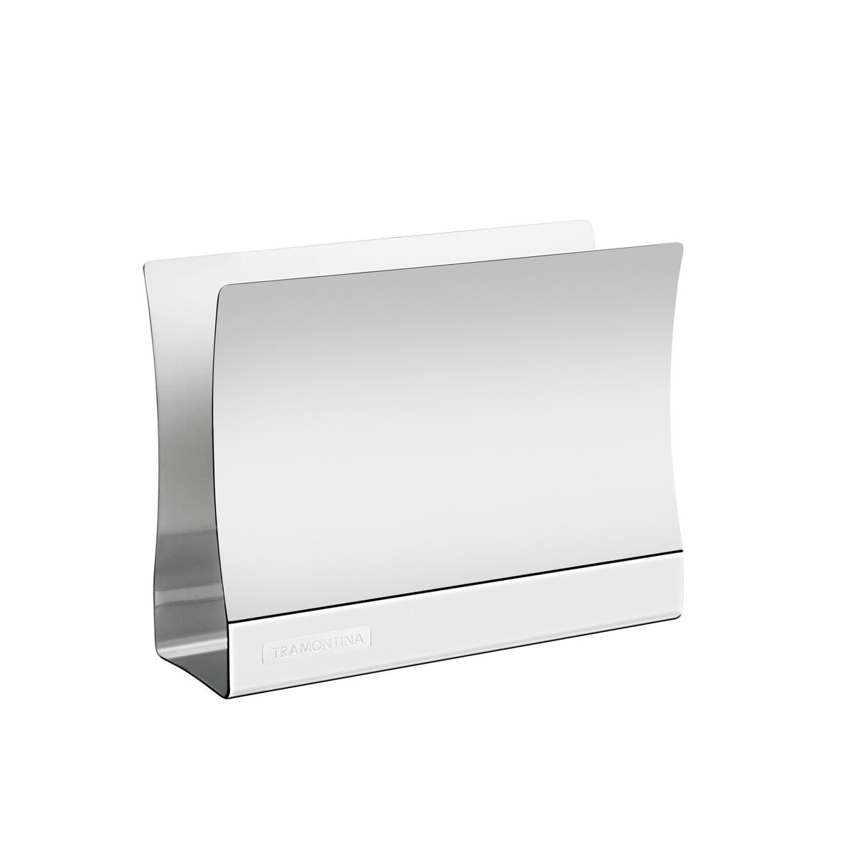 Porta-guardanapos Quadrata Tramontina em Aço Inox Brilho