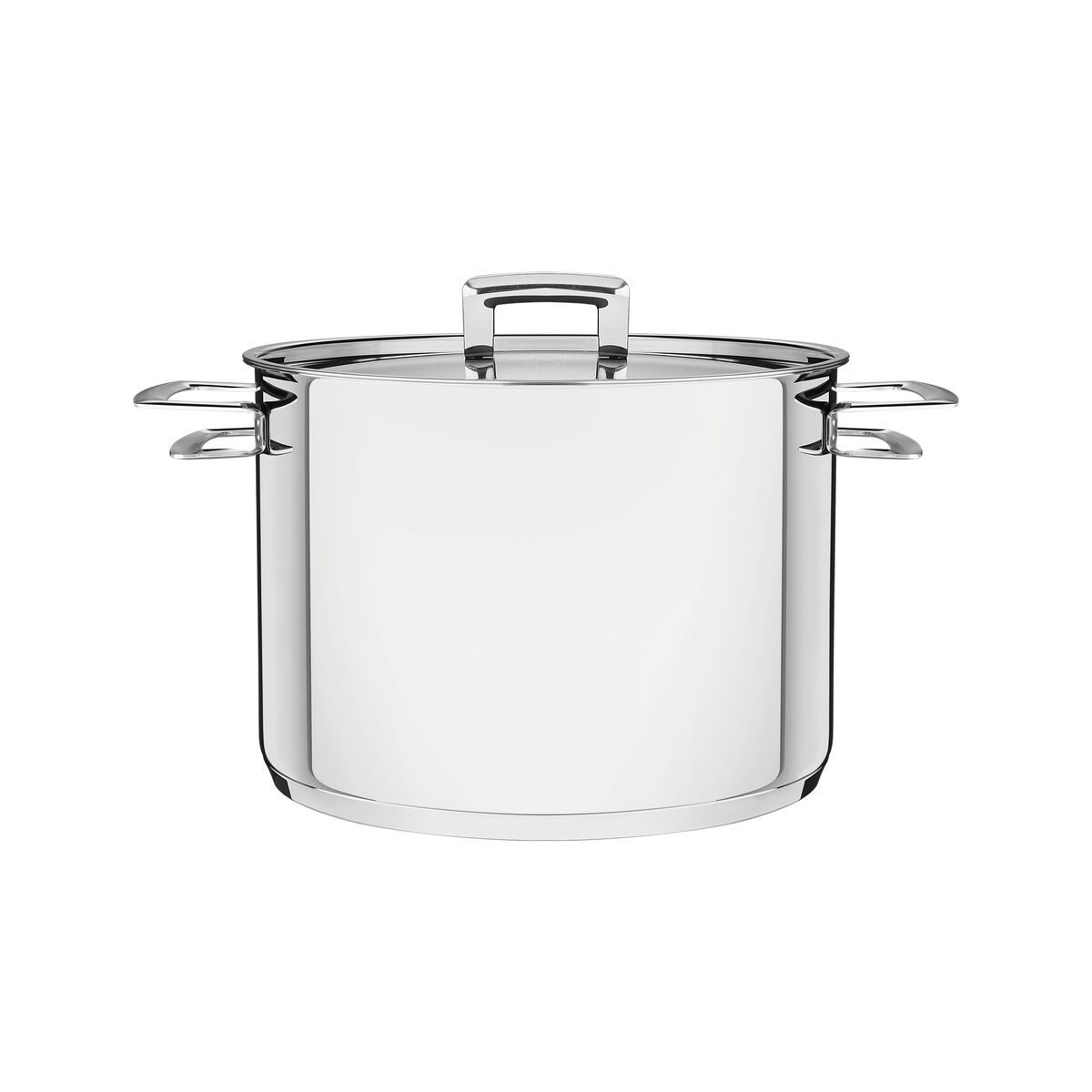 Caldeirão Tramontina Brava em Aço Inox Fundo Triplo com Tampa Plana e Alças 24 cm 7,7 L