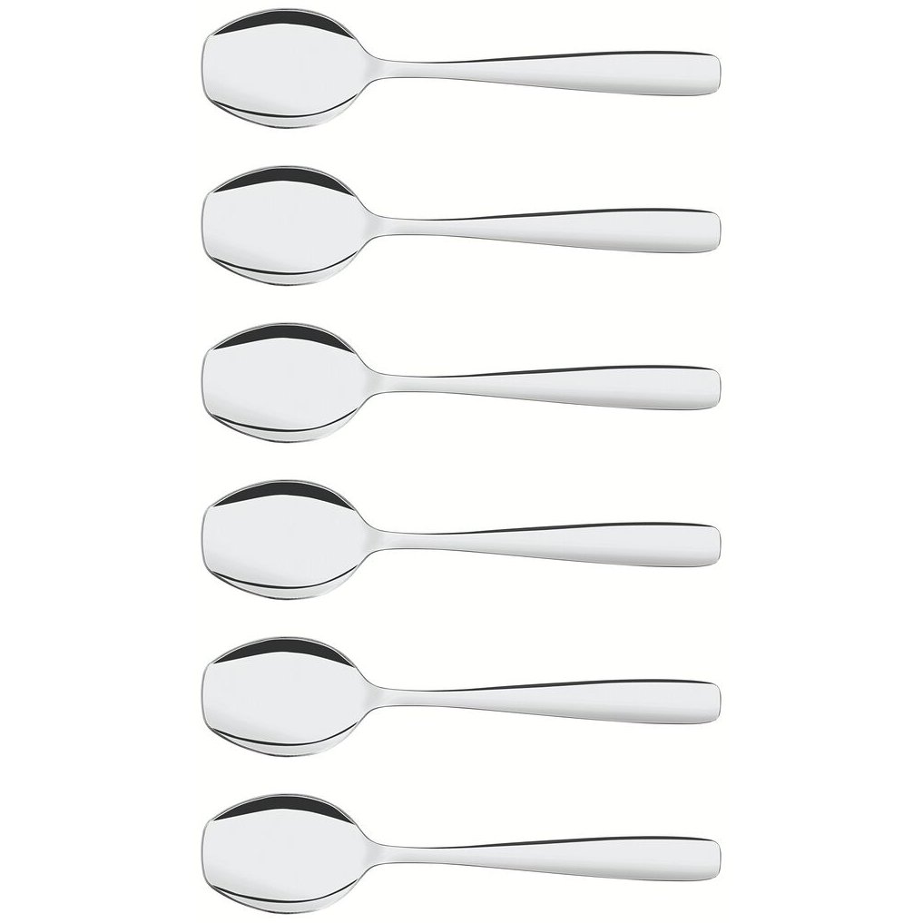 Conjunto de Colheres para Sorvete Tramontina Amazonas em Aço Inox 6 Peças