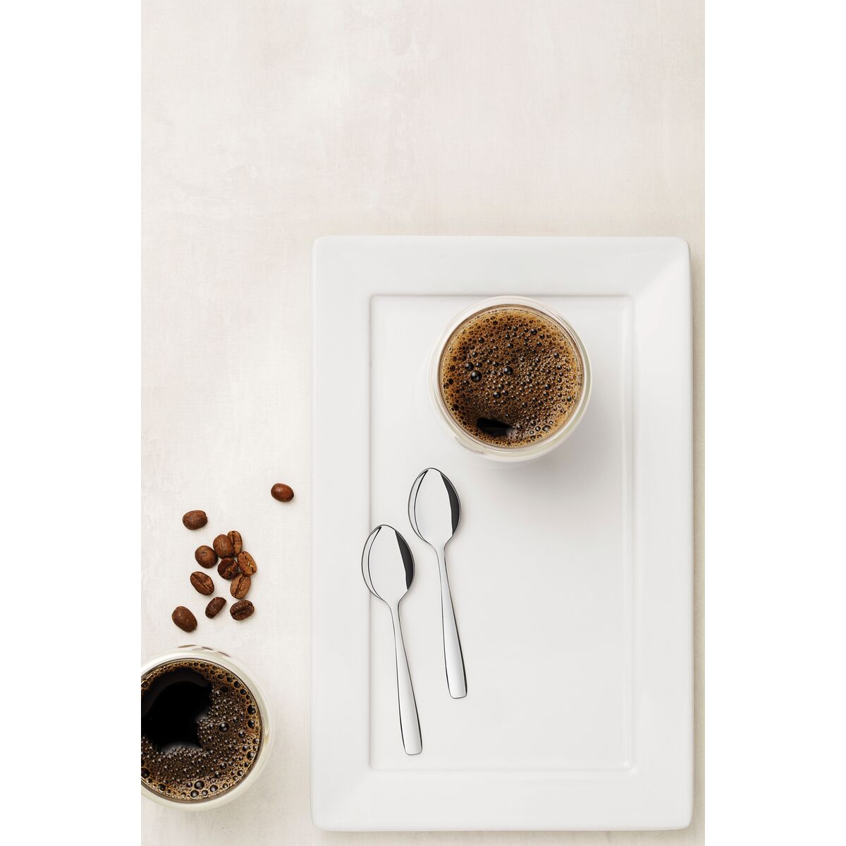 Conjunto de Colheres para Café/Expresso Tramontina Amazonas em Aço Inox 6 Peças