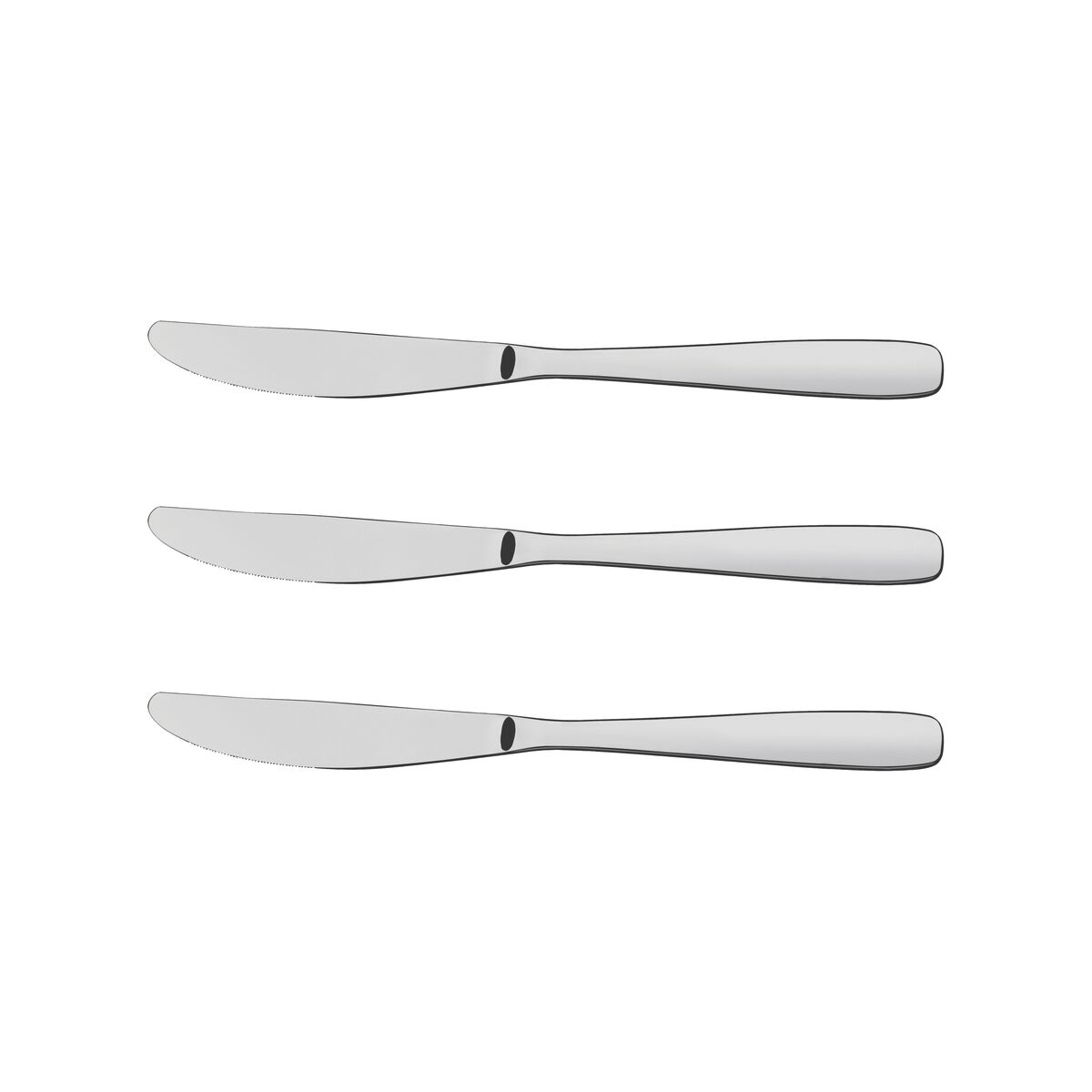 Conjunto de Facas de Mesa Tramontina Amazonas em Aço Inox 3 Peças