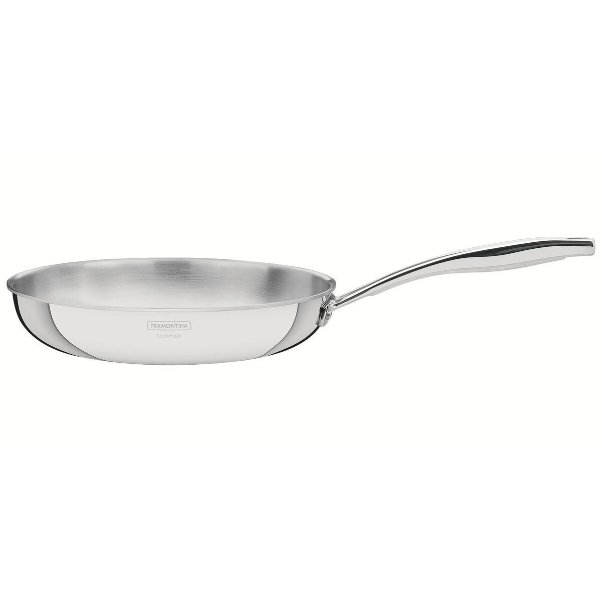 Frigideira Tramontina Grano em Aço Inox com Corpo Triplo e Cabo 30 cm 3,4 L