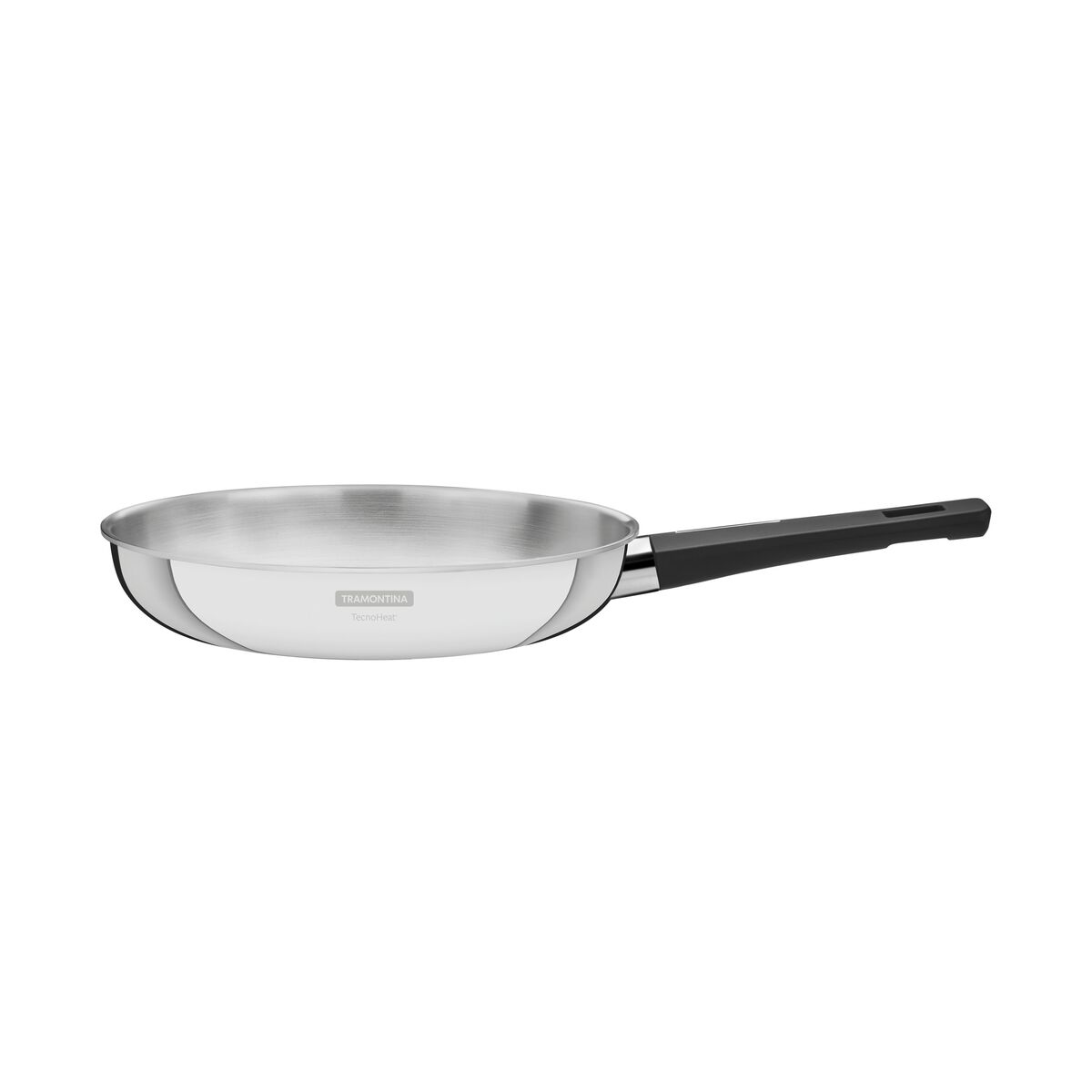 Frigideira Tramontina Grano Baquelite em Aço Inox com Corpo Triplo e Cabo de Baquelite 26 cm 2,2 L