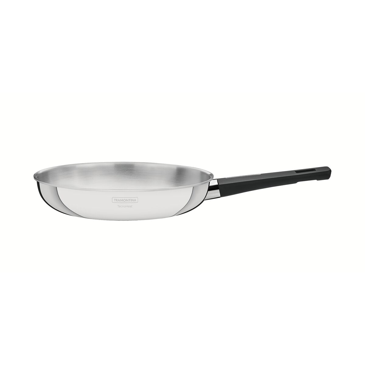 Frigideira Tramontina Grano Baquelite em Aço Inox com Corpo Triplo e Cabo de Baquelite 30 cm 3,4 L