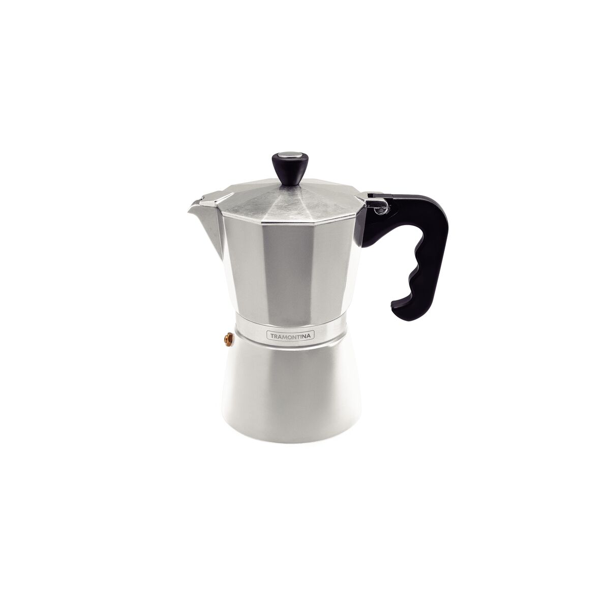 Cafeteira Expresso Italiana Tramontina em Alumínio com Cabo em Nylon 320 ml