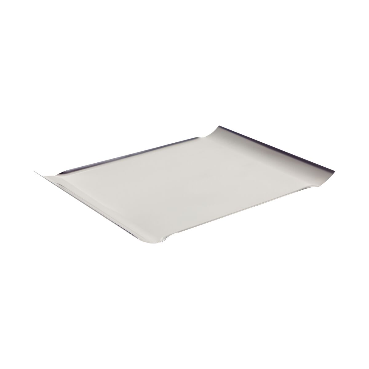 Bandeja Tramontina Quadrata Retangular em Aço Inox Alto Brilho 57 x 32 cm