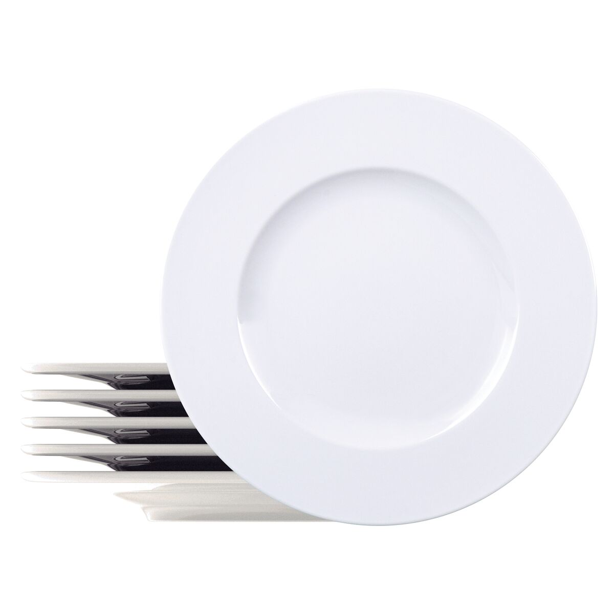 Kit Prato Raso Tramontina Maria Augusta em Porcelana 28 cm 06 Peças