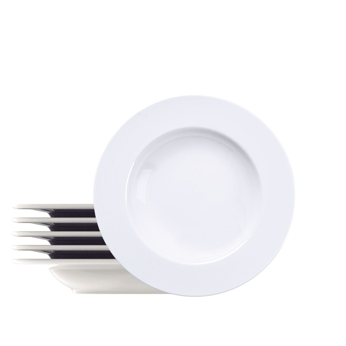 Kit Prato Fundo Tramontina Maria Augusta em Porcelana 23 cm 06 Peças