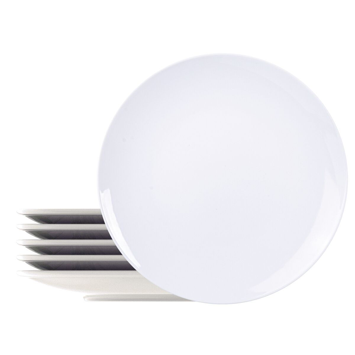 Kit Prato Raso Tramontina Sophia em Porcelana 28 cm 06 Peças