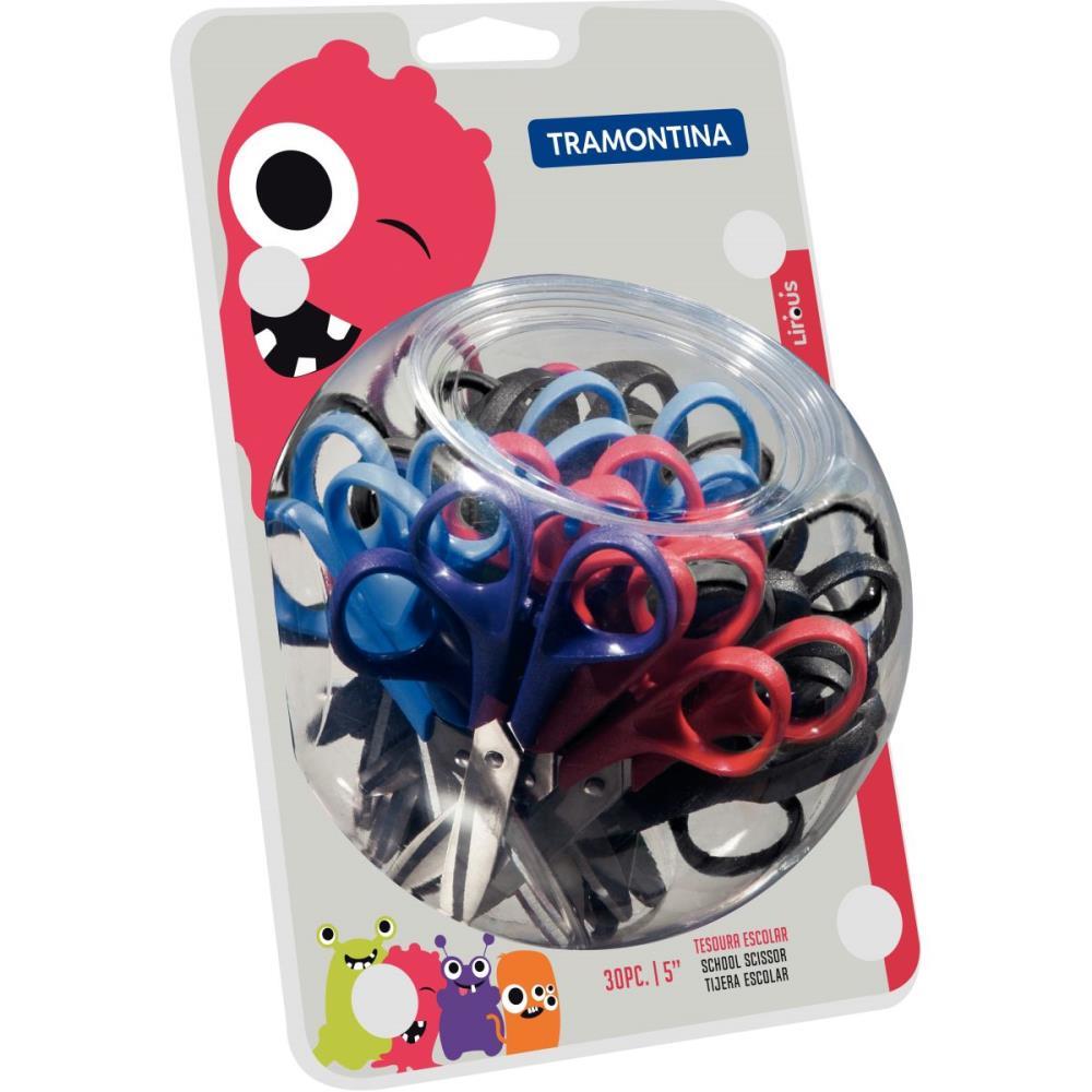 Tesoura Escolar Supercort Monster na In/