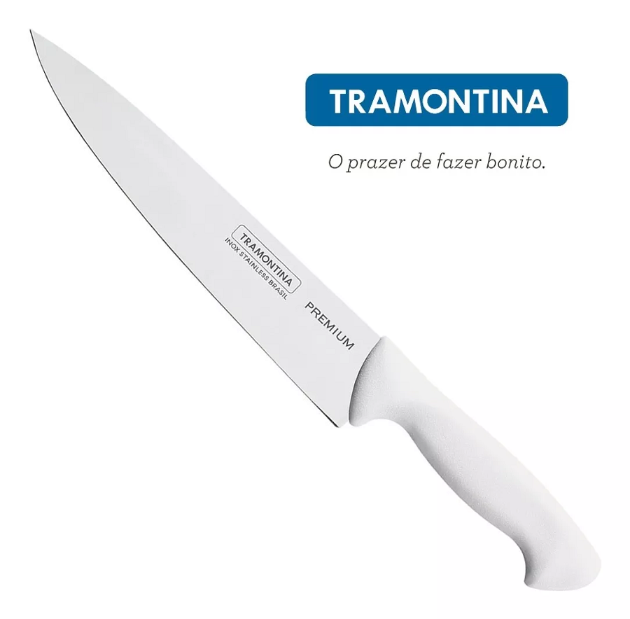 Faca Chef Inox Tramontina 8 Inox Br