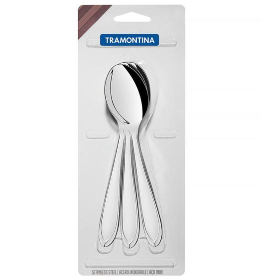 Cj de Colheres Sobremesa Laguna 3pc Aco Ino