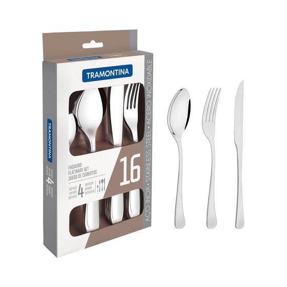Faqueiro Havana 16 Pc na Ino